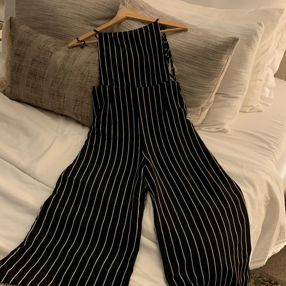Striped Jumpsuit